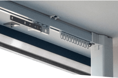 Configurator curtain track dimensions