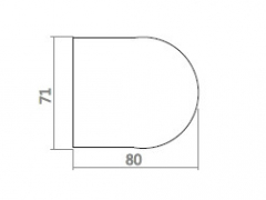 001-rullgardin RT-45 mm