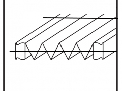 001-Horisontal takplisse 01 med styrlinor