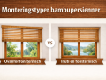bambu-persienner/monteringstyper