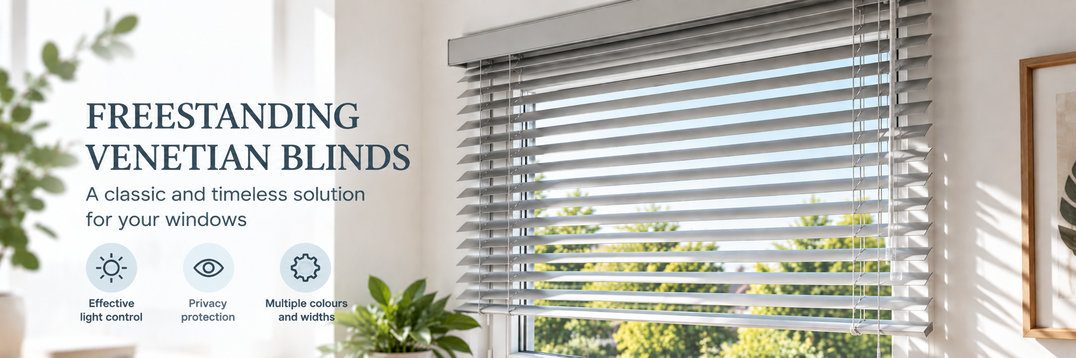 Free-hanging blinds